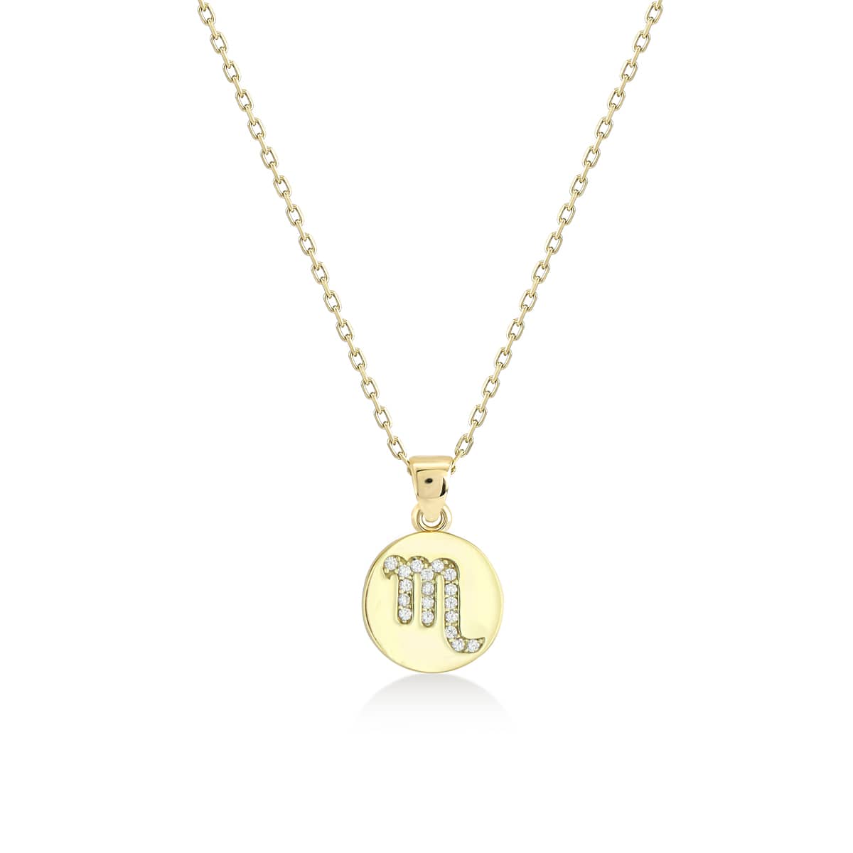 Başak Burcu Gümüş Kolye