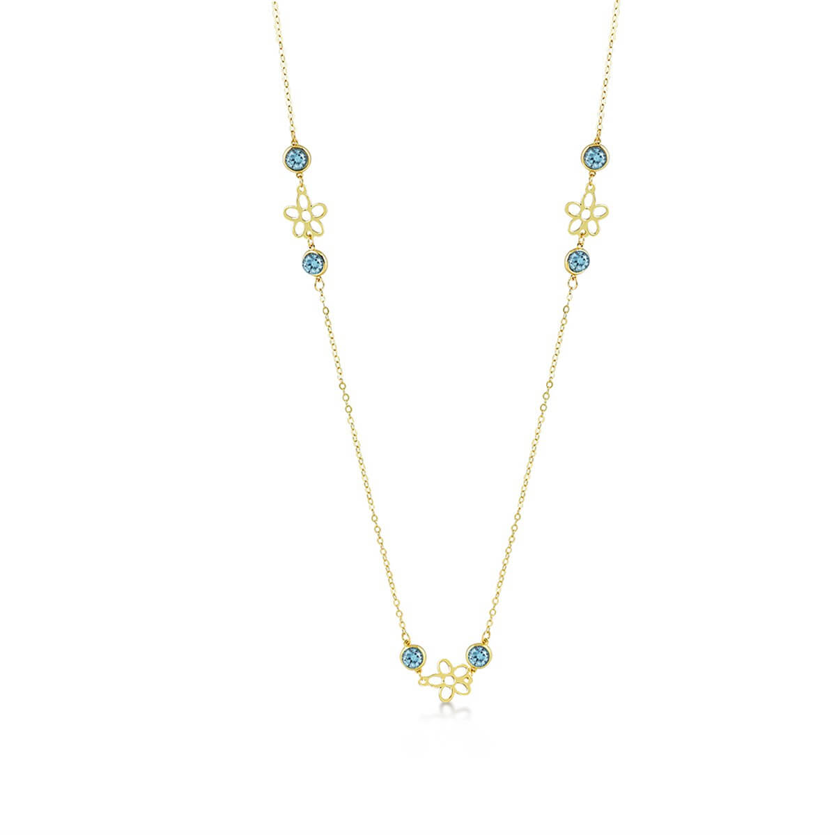 Çiçek Figürlü Altın Kolye KLTA 113 08 03 00