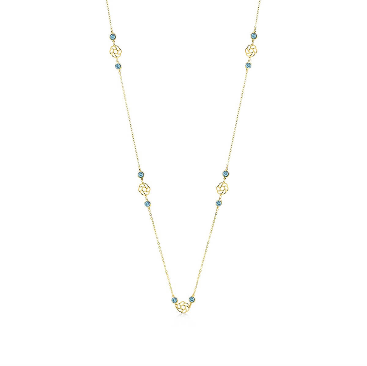 Çiçek Figürlü Altın Kolye KLTA 112 08 03 00