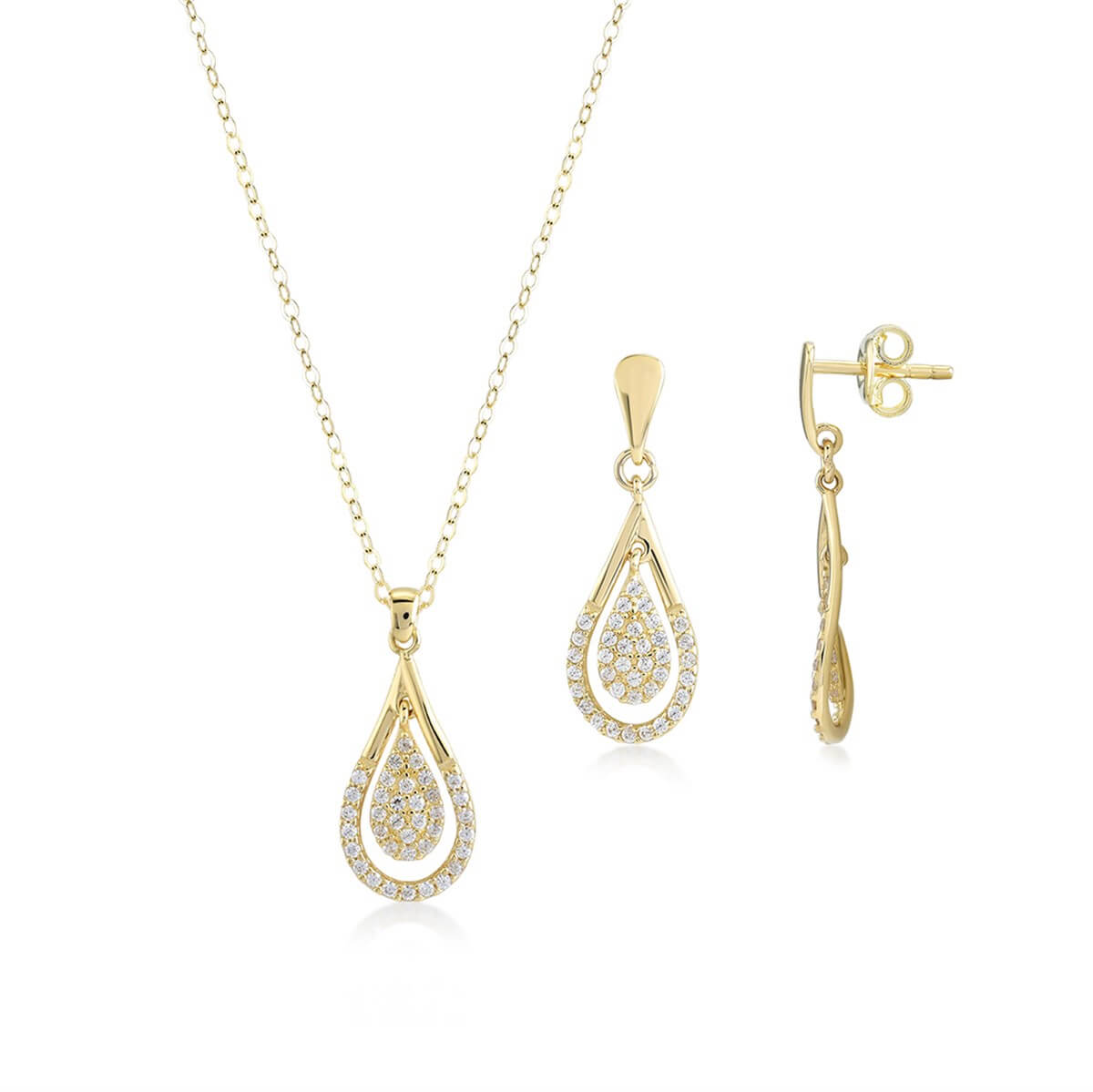 Damla Figürlü Altın Set TA 105 01 05 00