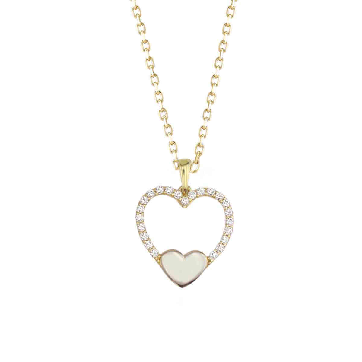 Kalp Figürlü Altın Kolye KLA 213 01 05 00