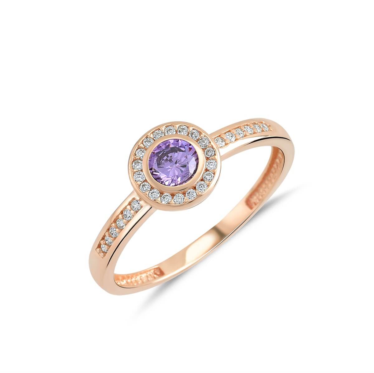 Kenar Taşlı Altın Fantazi Yüzük YZMA 101 03 01 00