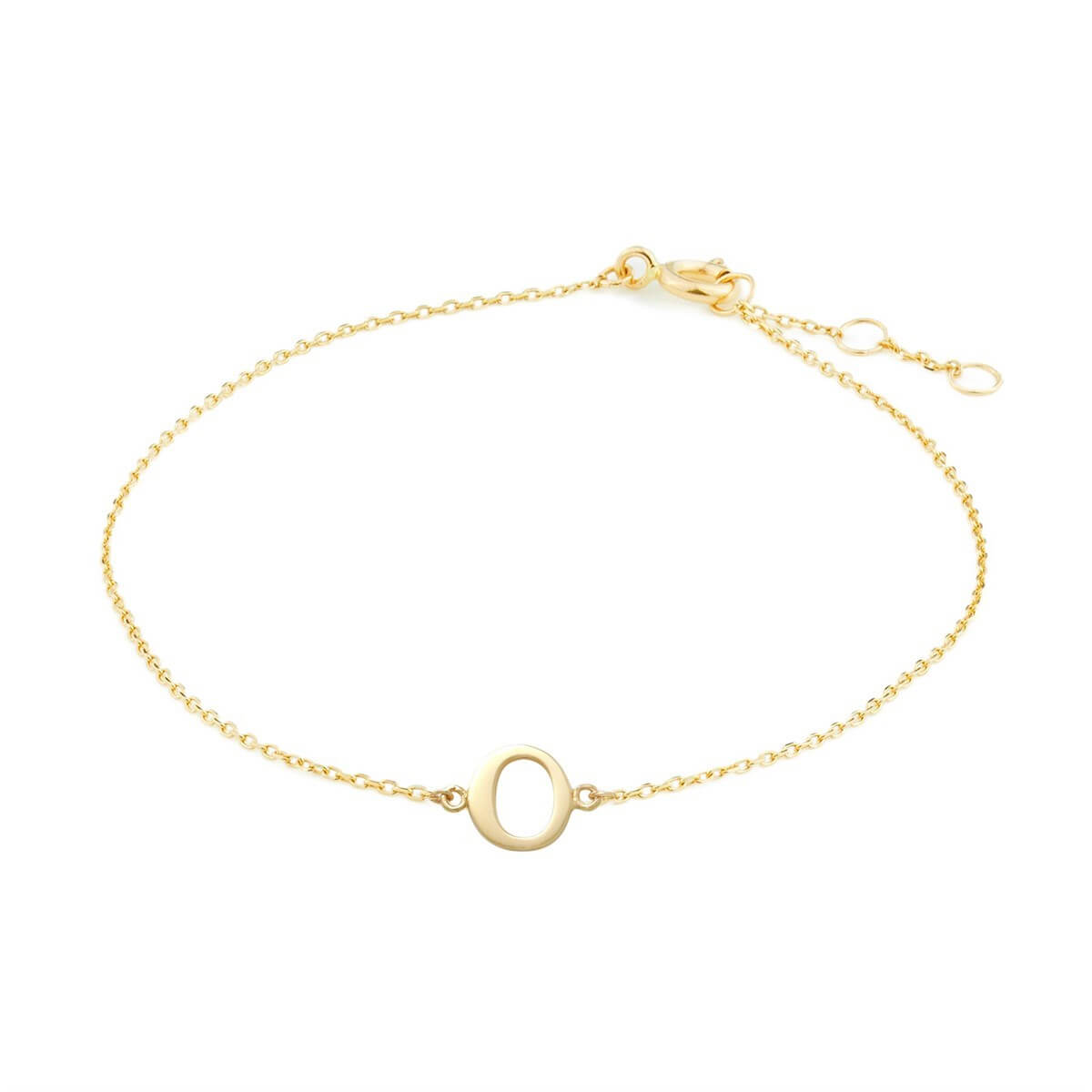 O Harfli Altın Bileklik BLA 116 01 00 0O