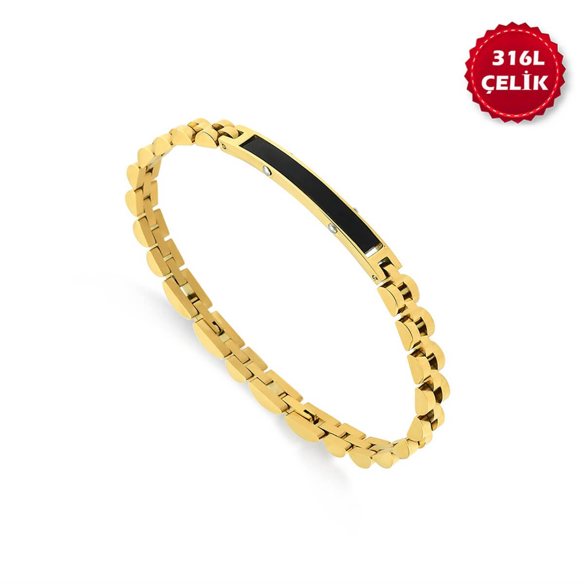 Siyah Erkek Çelik Bileklik BLC 130 20 00 00