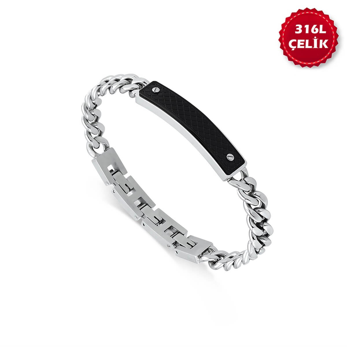 Siyah Erkek Çelik Bileklik BLC 133 18 00 00