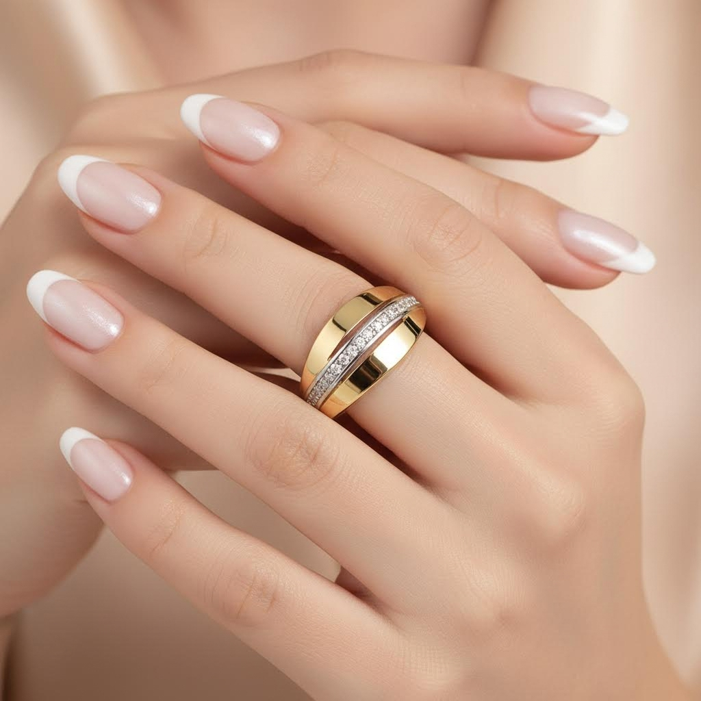 Taşlı Altın Yüzük 