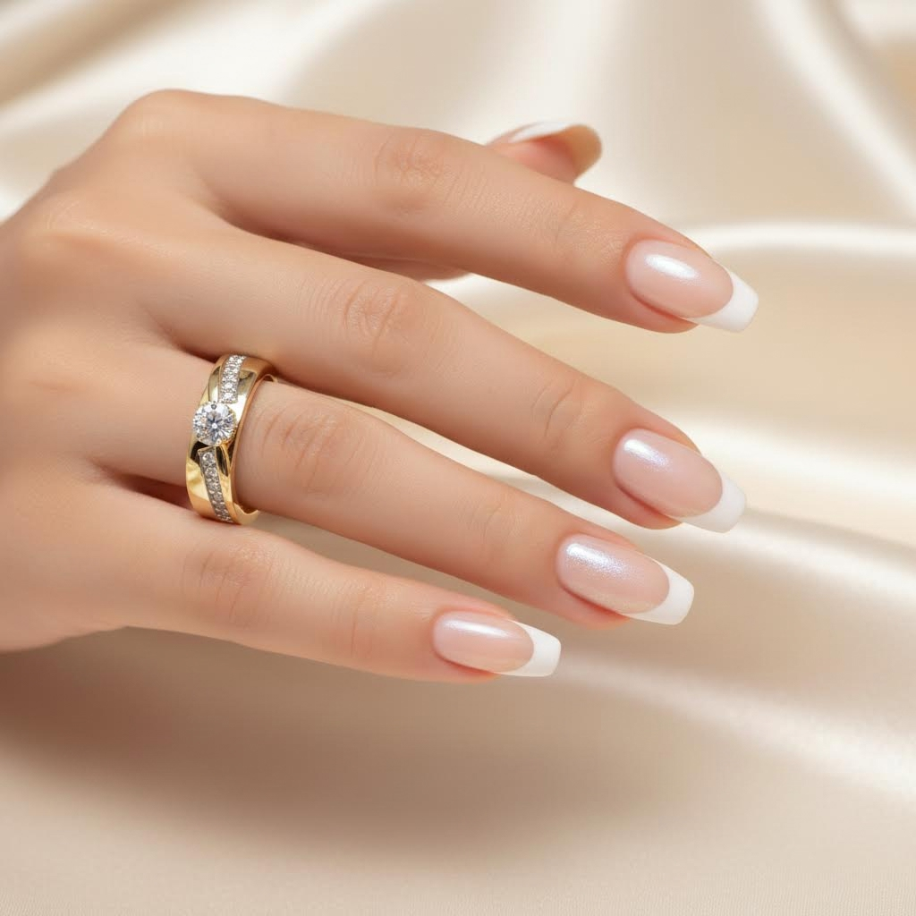 Taşlı Altın Yüzük 