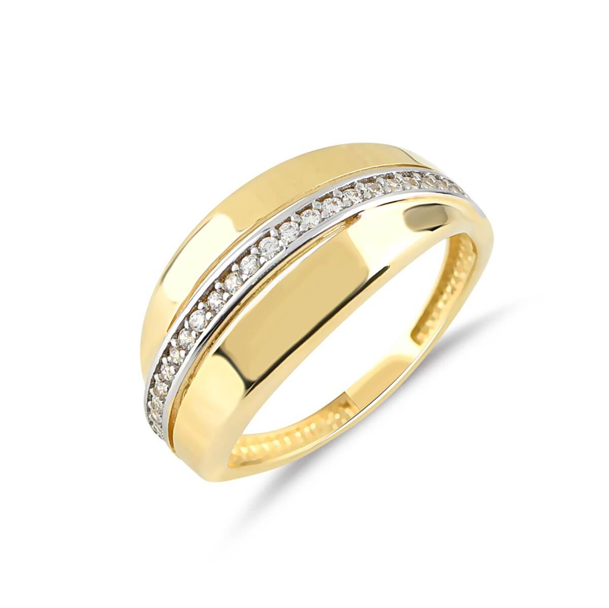 Taşlı Altın Yüzük YZA 115 01 05 00