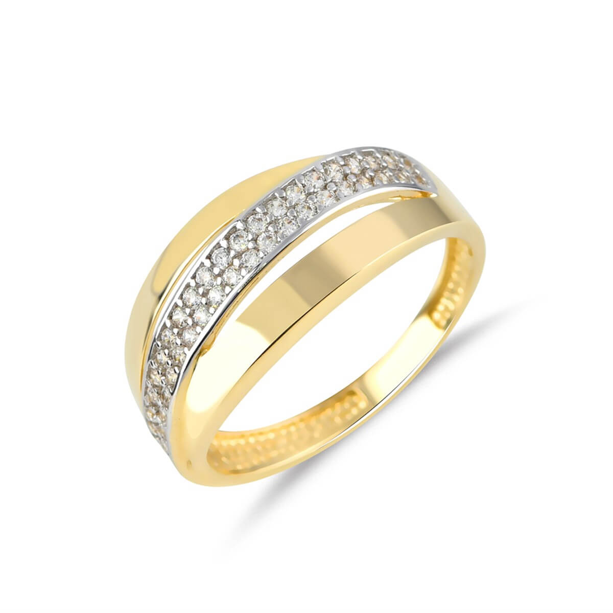 Taşlı Altın Yüzük YZA 114 01 05 00