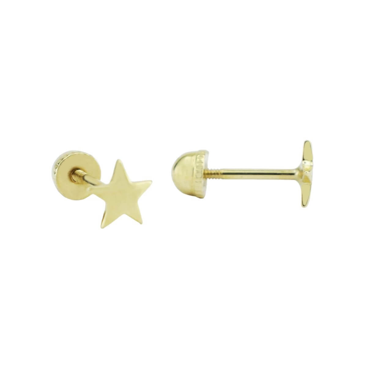Yıldız Figürlü Tragus Piercing Altın Küpe KPA 159 01 00 00