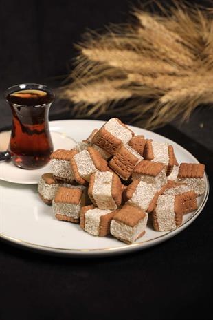 Kakaolu Mini Bisküvili Lokum