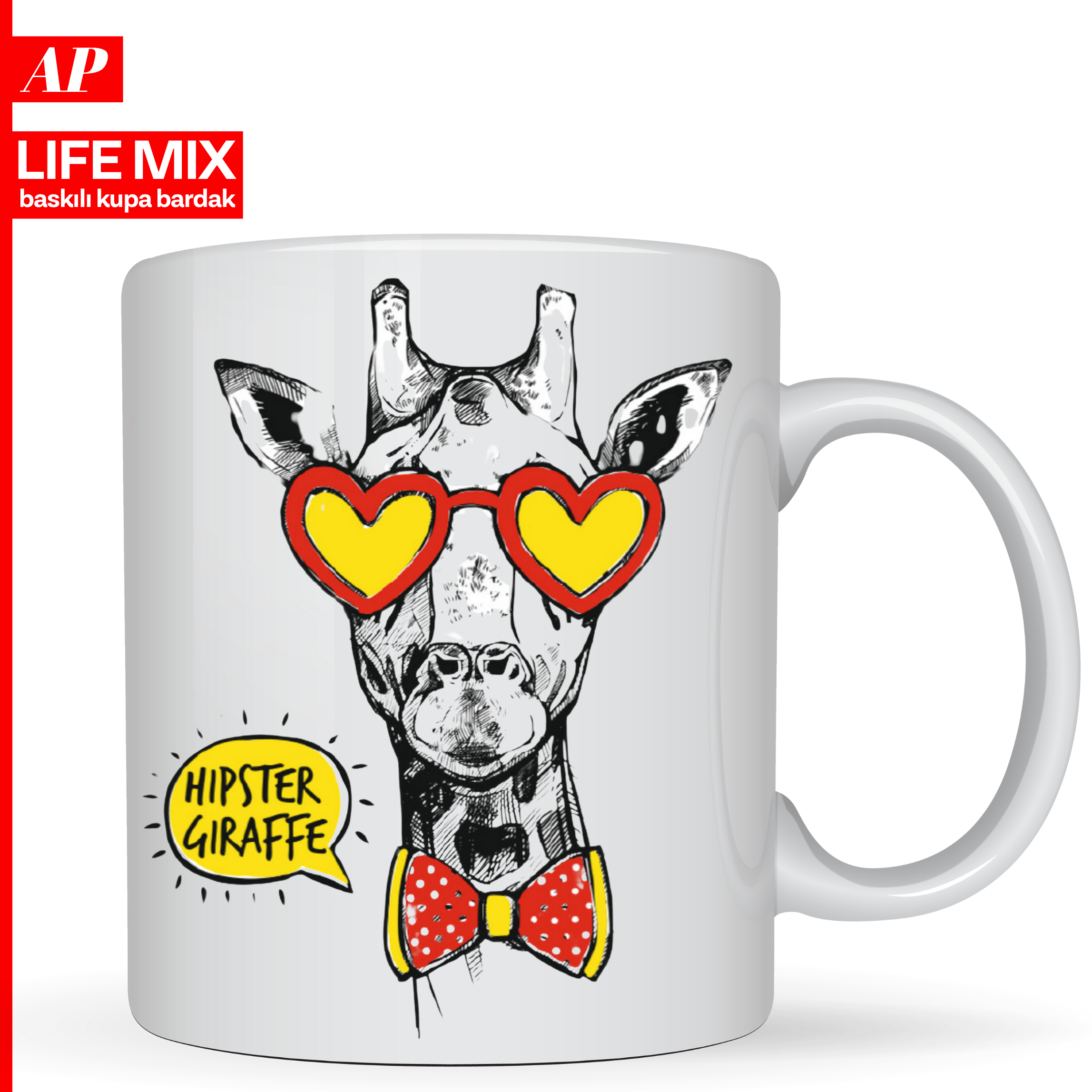 AP LIFE MİX KUPA BARDAK LARGE