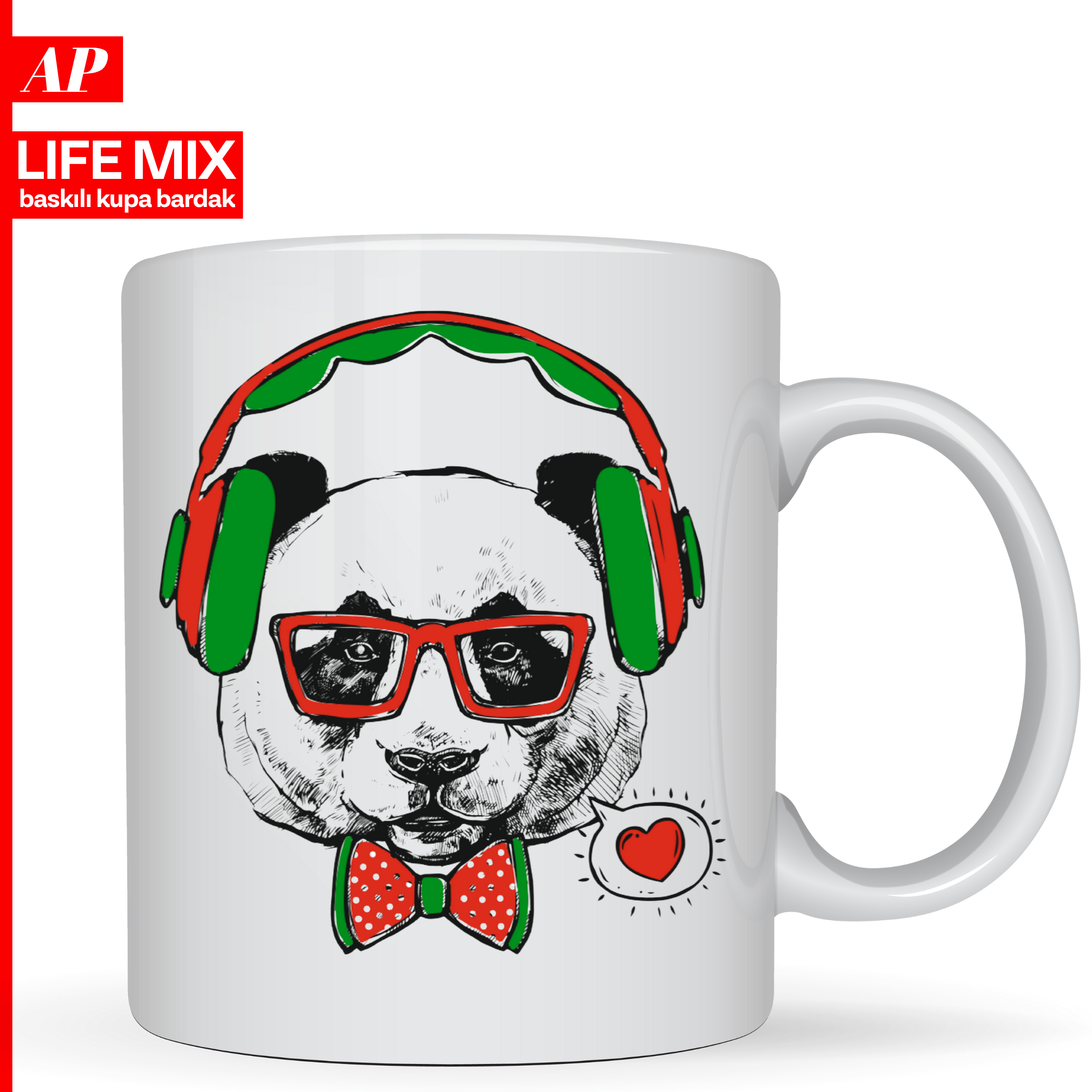 AP LIFE MİX KUPA BARDAK LARGE