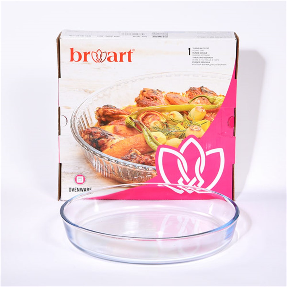 BR FIRIN TEPSİ YUVARLAK 26CM SADE