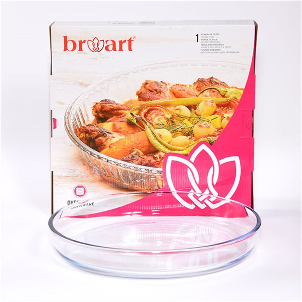 BR FIRIN TEPSİ YUVARLAK 31CM SADE