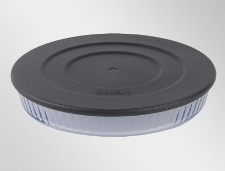 BR FIRIN TEPSİ YUVARLAK 32CM OPTİKLİ PLASTİK KAPAK