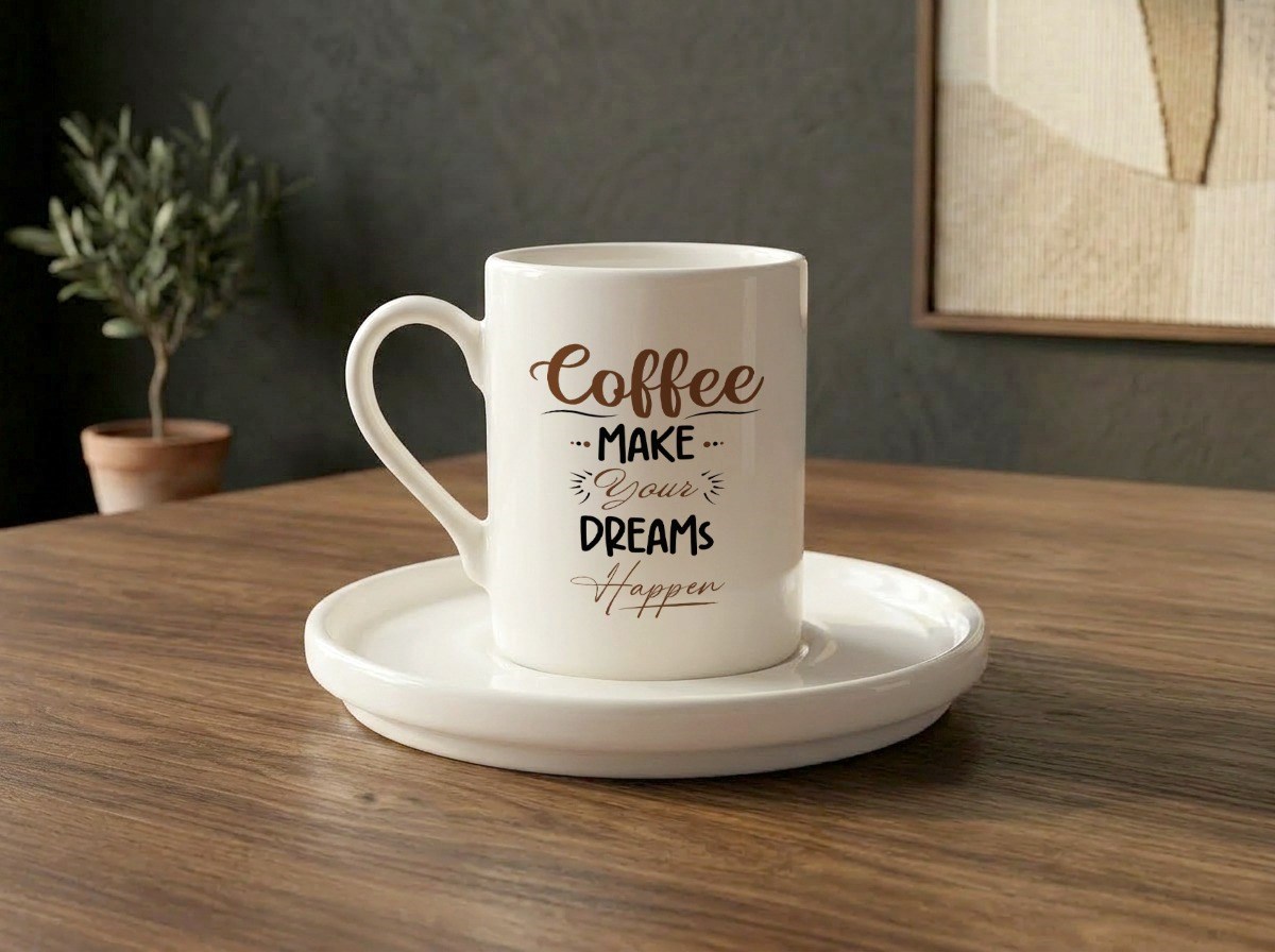 KR COFFEE TML FİNCAN 100CC TEKLİ