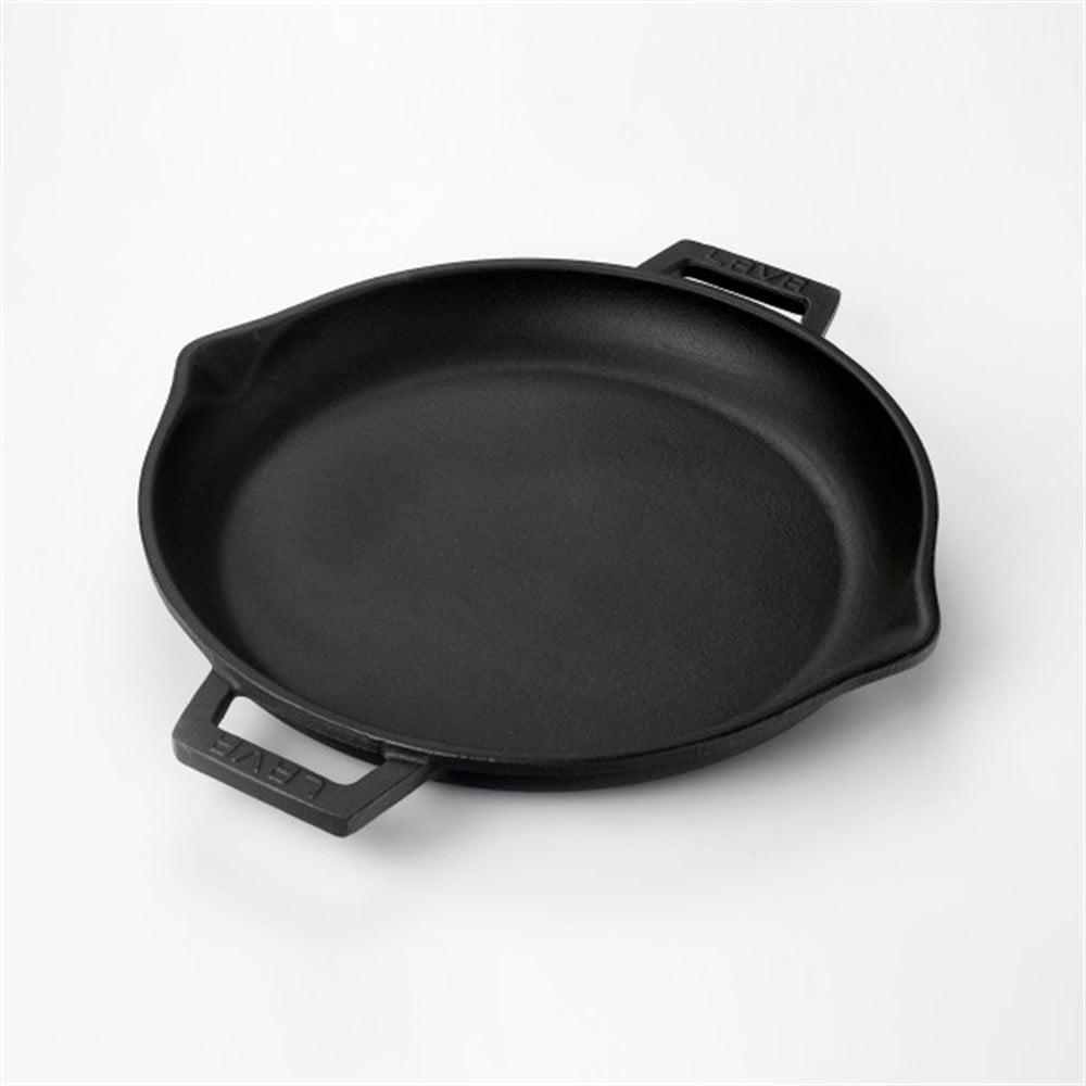 LAVA YUVARLAK KIZARTMA TAVASI METAL KULPLU 30CM
