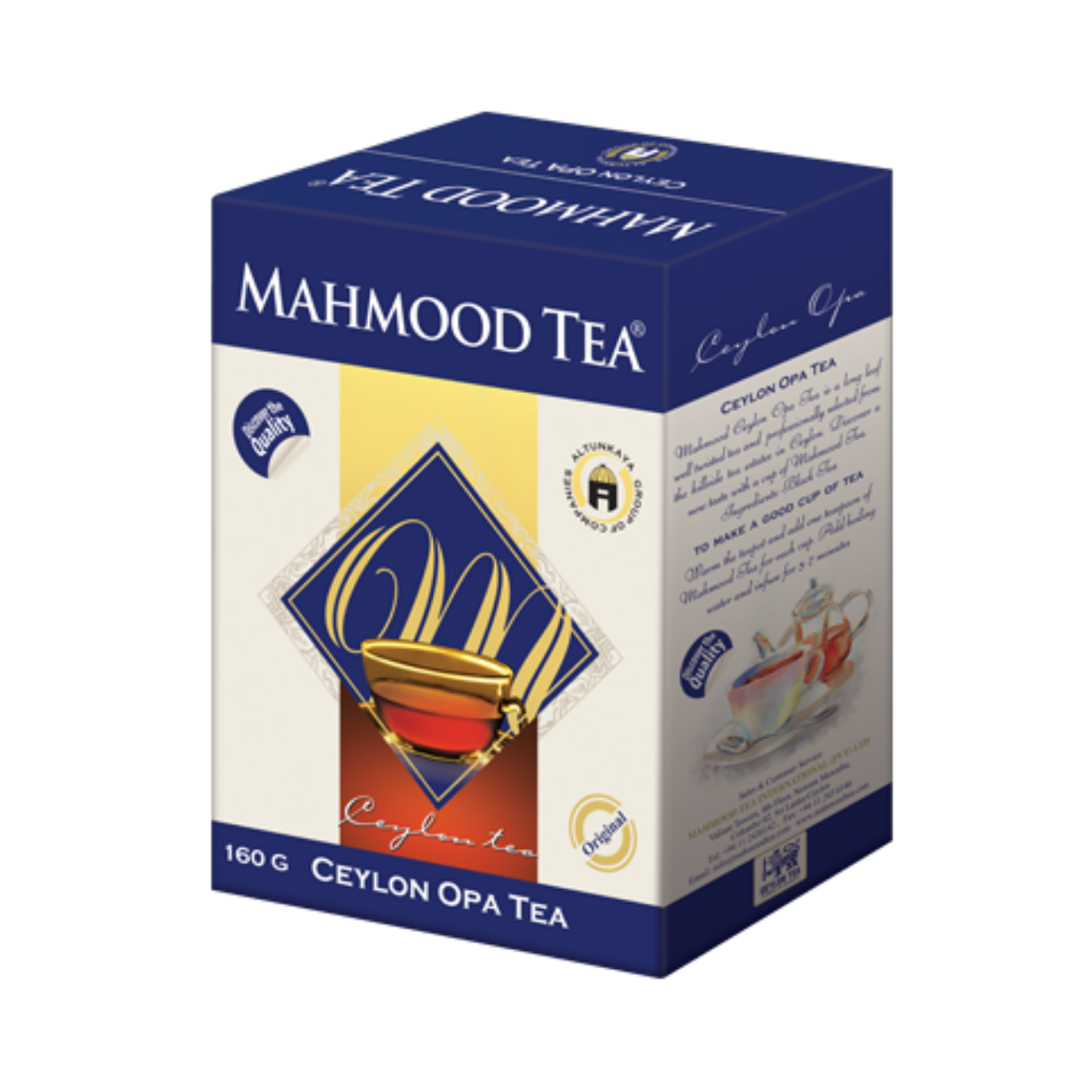 MAHMOOD TEA CEYLON OPA KARTON 450GR