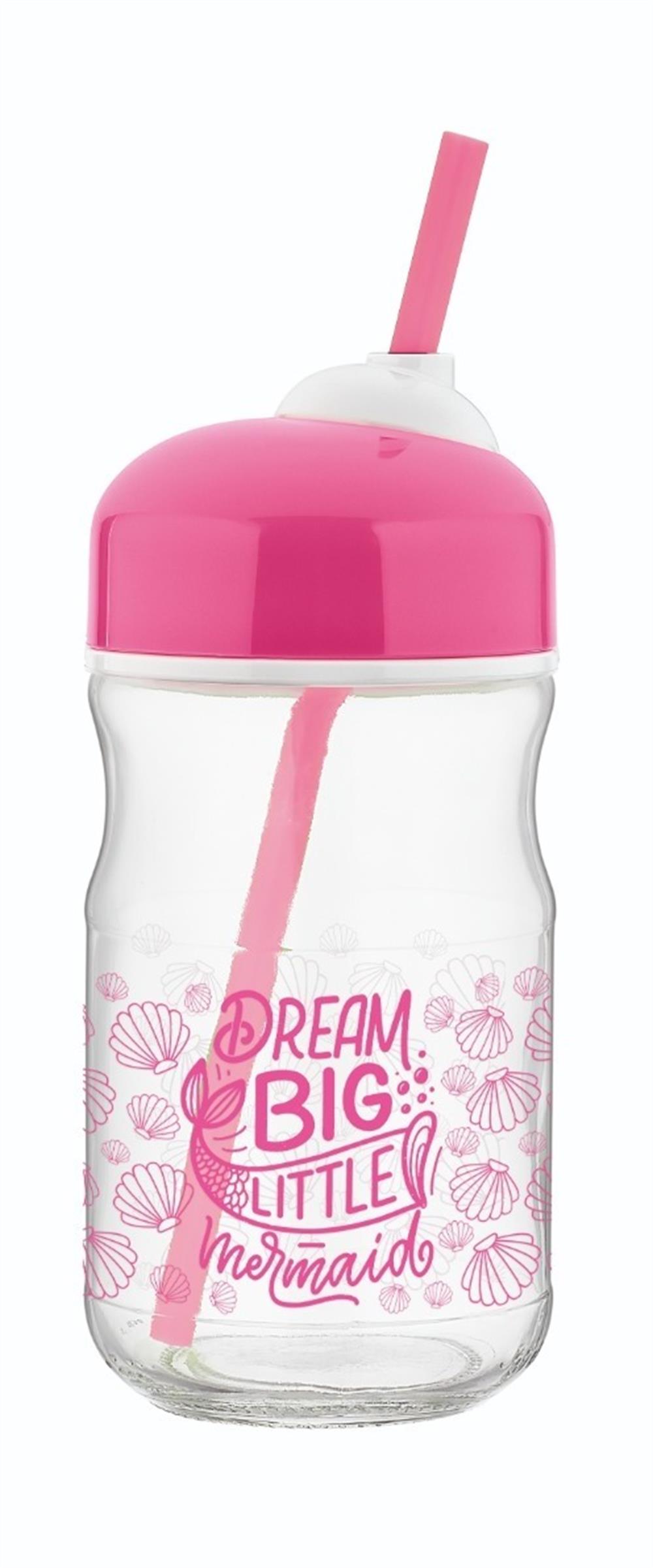 RENGA BUBBLE PİPETLİ CAM SULUK 370CC