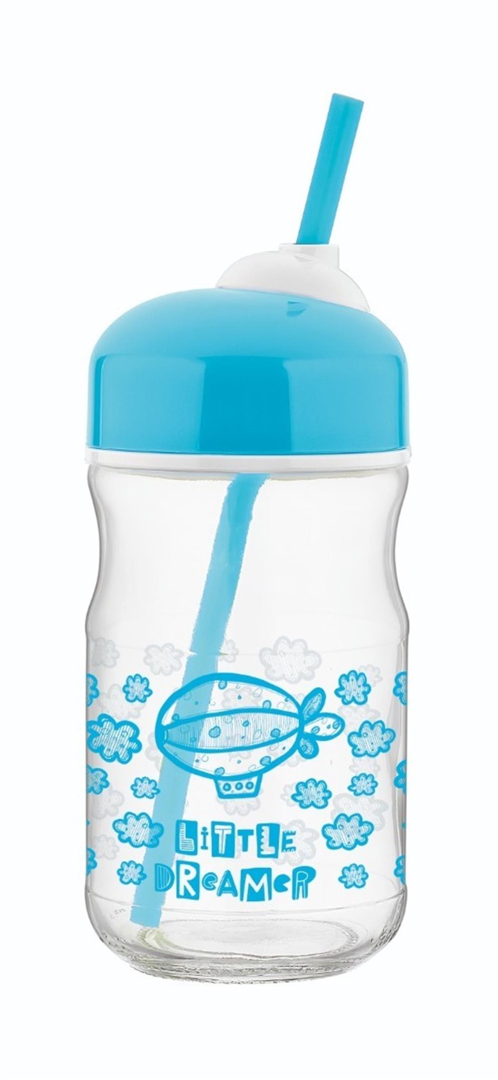 RENGA BUBBLE PİPETLİ CAM SULUK 370CC