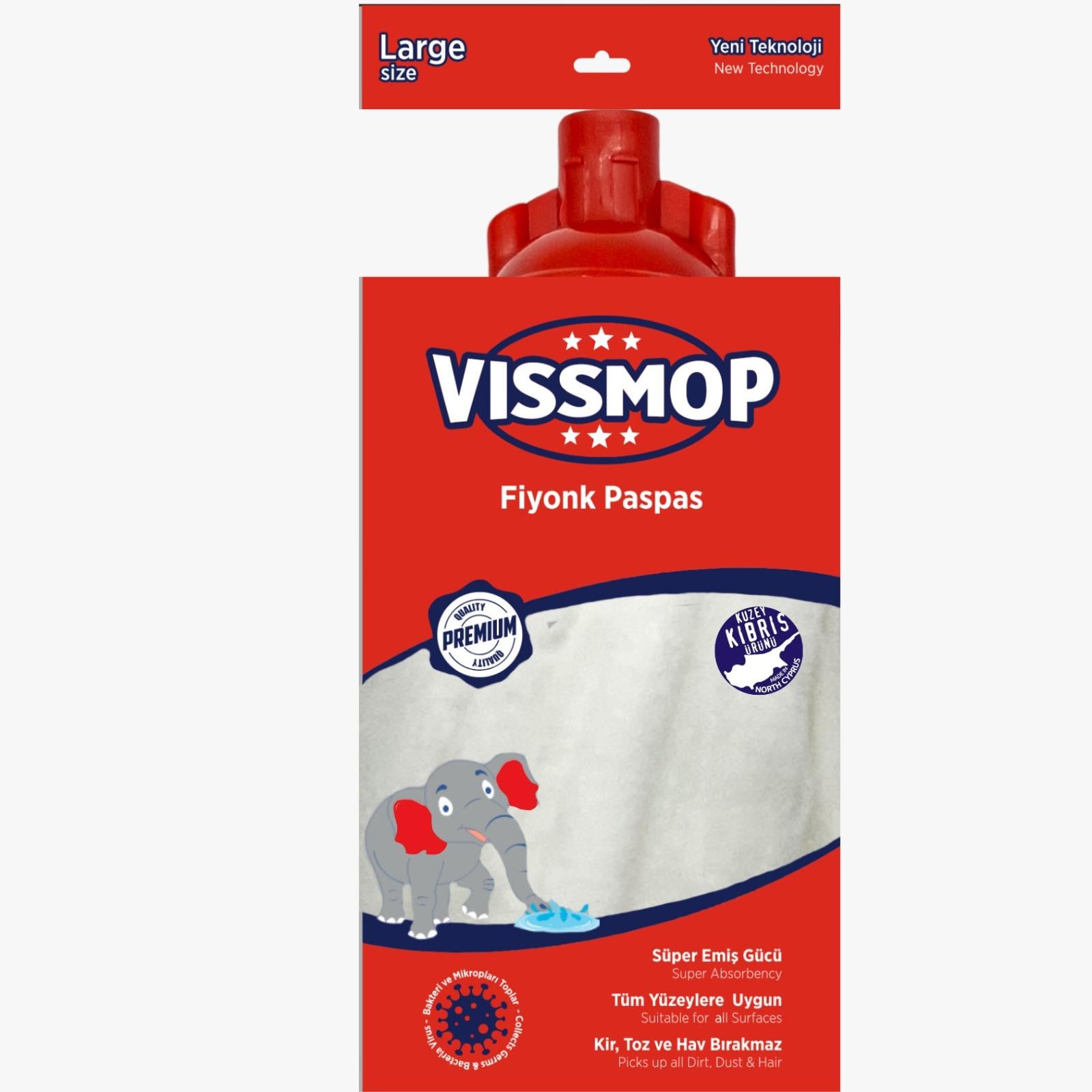 VISSMOP FİYONK PASPAS LARGE