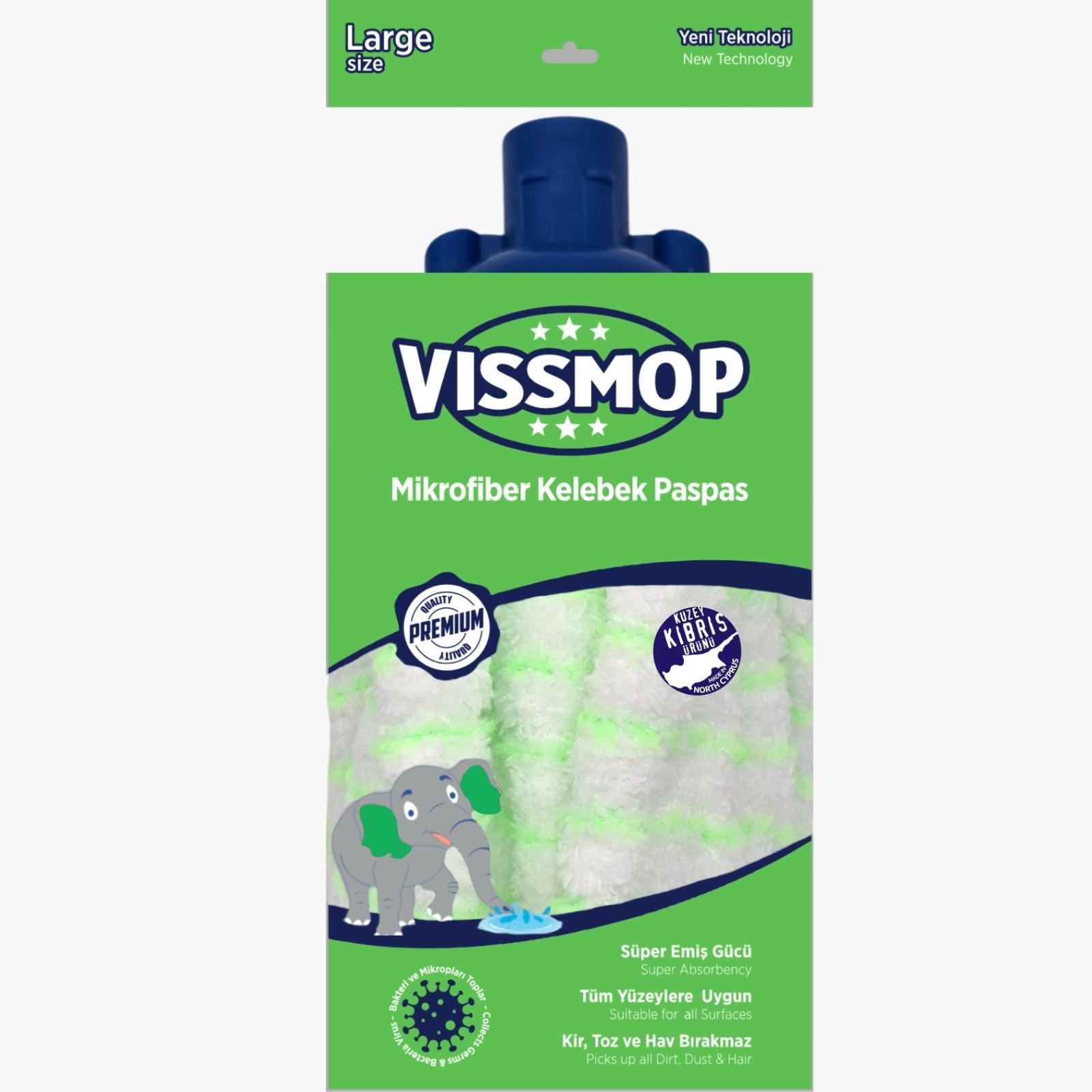 VISSMOP MF KELEBEK PASPAS LARGE