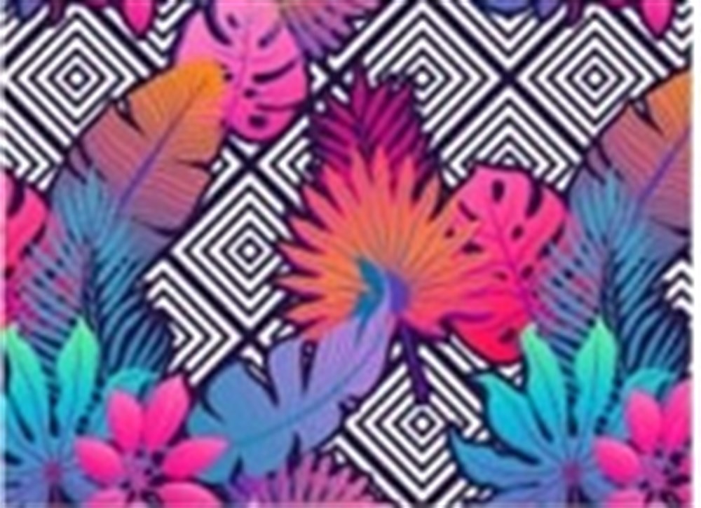 AHŞAP KENARLI BASKILI TEPSİ DESENLİ