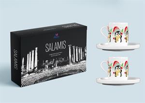 AP SALAMİS MERRY TEMALI FİNCAN TAKIMI 100CC 4PARÇA