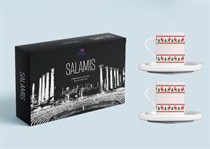 AP SALAMİS MERRY TEMALI FİNCAN TAKIMI 100CC 4PARÇA
