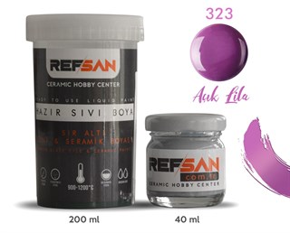 RF HAZIR SERAMİK BOYASI AÇIK LİLA 40CC EKO