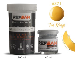 RF HAZIR SERAMİK BOYASI TEN RENGİ 40CC