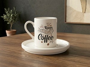 KR COFFEE TML FİNCAN 100CC TEKLİ