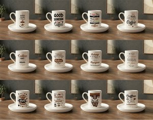 KR COFFEE TML FİNCAN 100CC TEKLİ