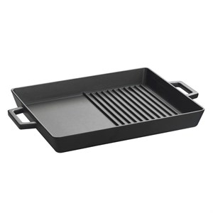LAVA IZGARA TAVA HİBRİT 26X32CM KULPLU