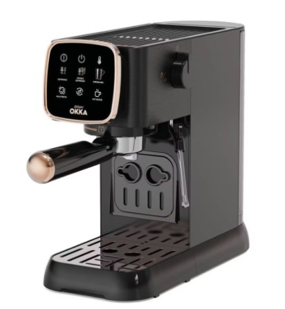 ARZUM OKKA SOLO ESPRESSO MAKİNASI YARI OTO. KROM