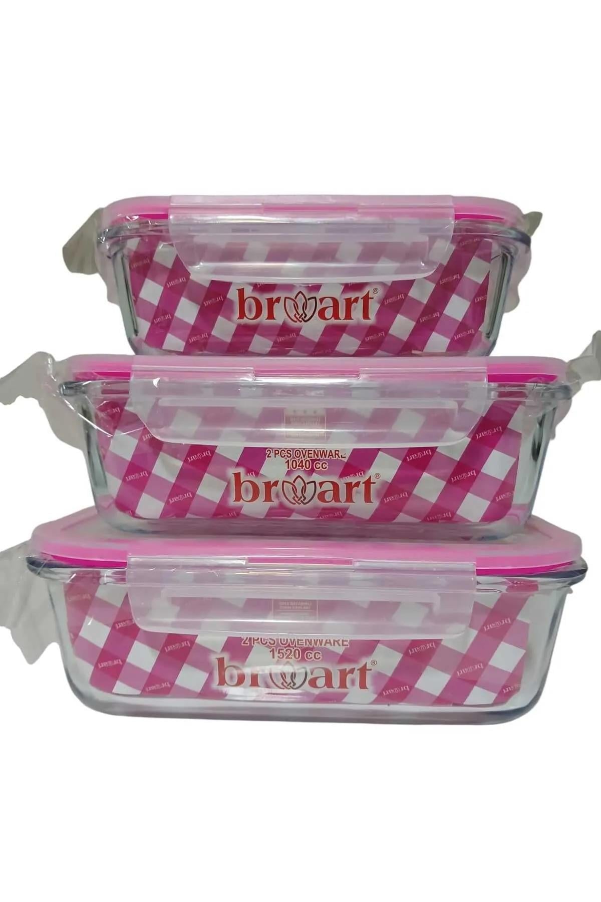 BORART SAKLAMA KABI 1040ML OPTİKLİ KİLİTLİ KAPAK