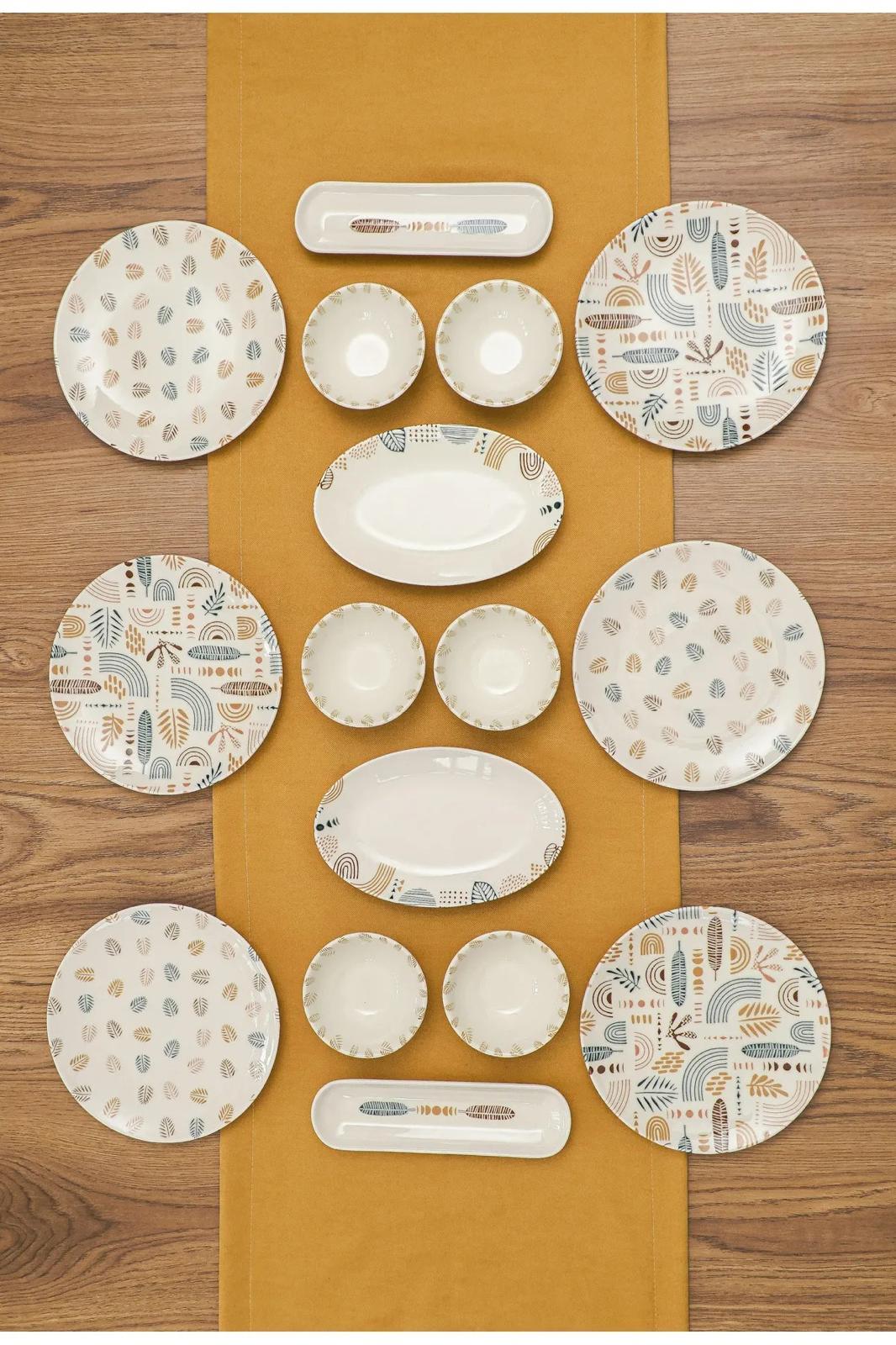 FR ŞEMS KAHVALTI TAKIMI 16 PARÇA DİJİTAL (R0211)