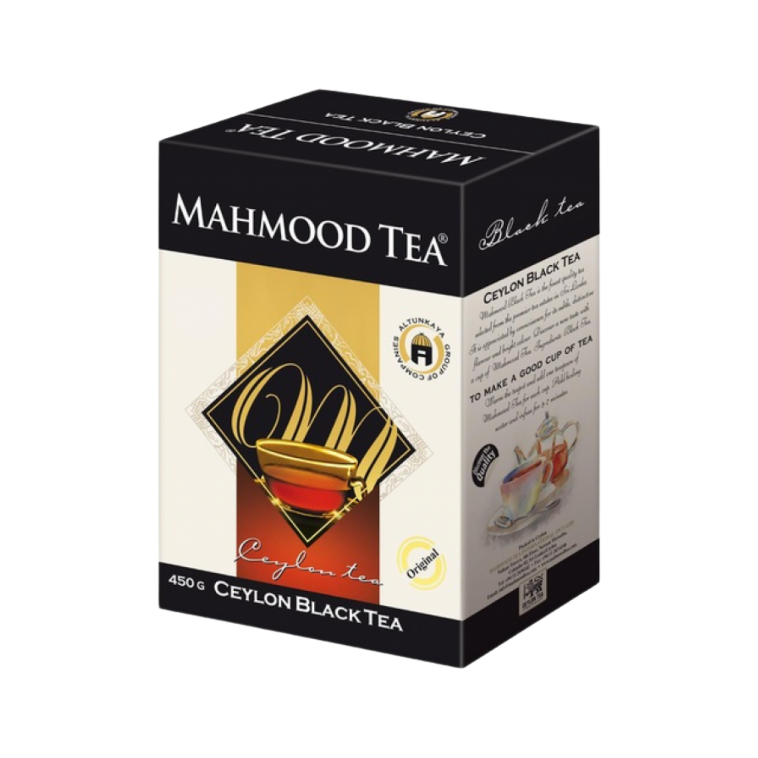 MAHMOOD TEA CEYLON BLACK KARTON 450GR
