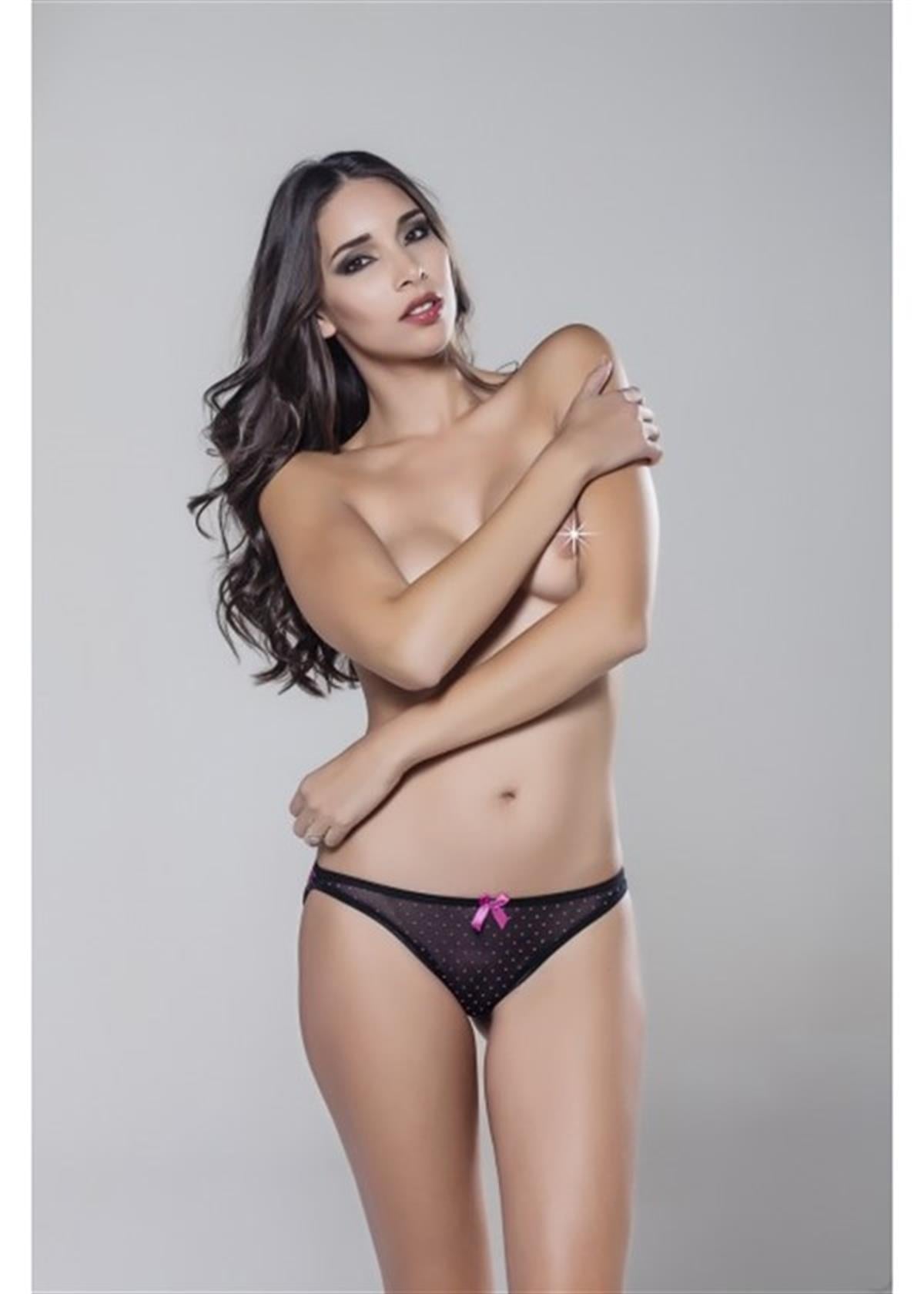 Markano STRING MIT DANTEL-DETAILS