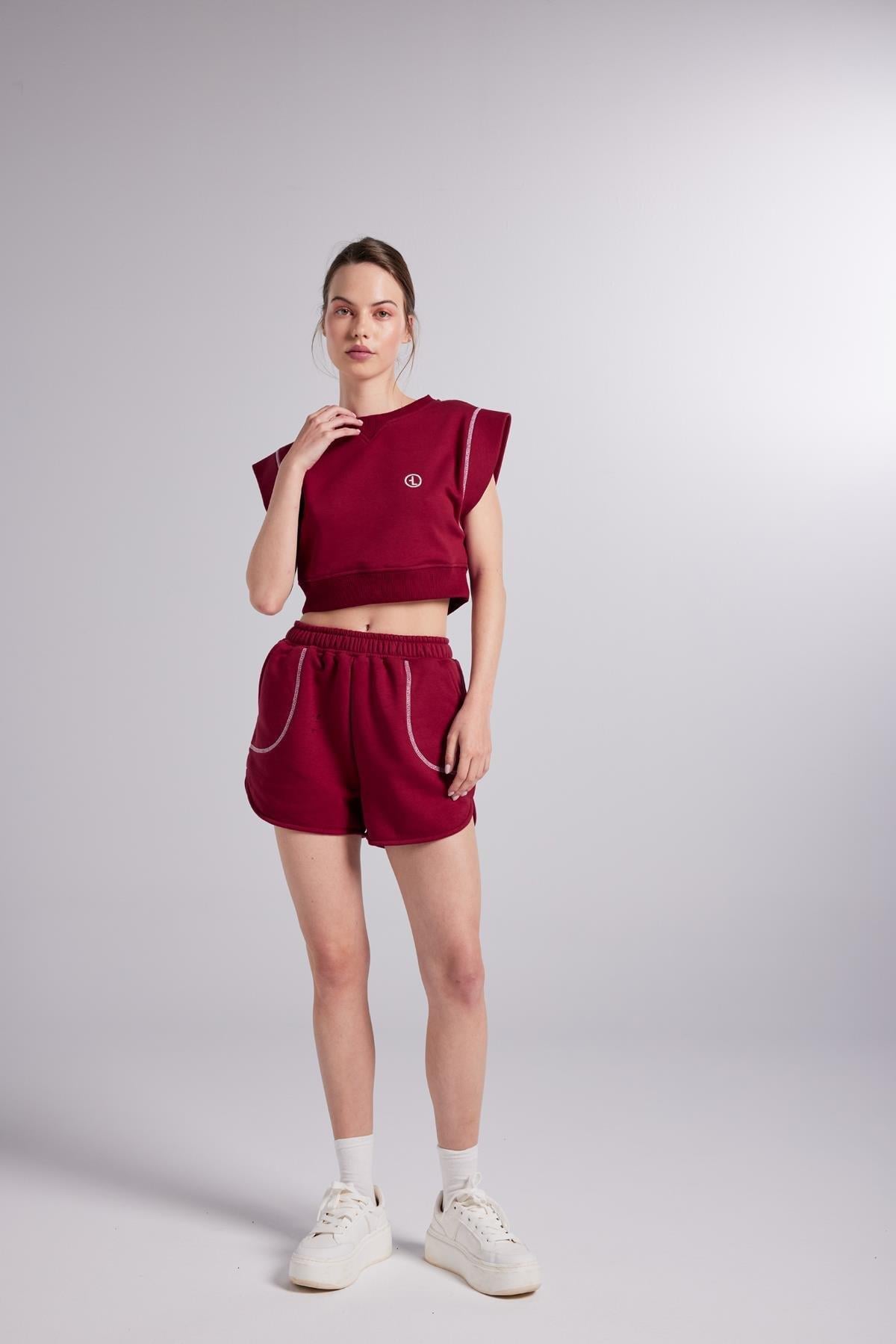 Rhode Şort Bordo