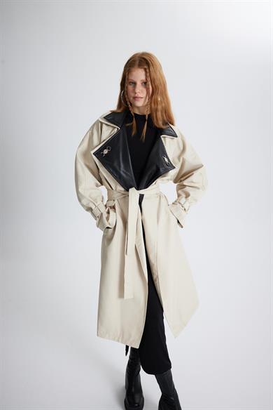 Cloak Trenchcoat Bej
