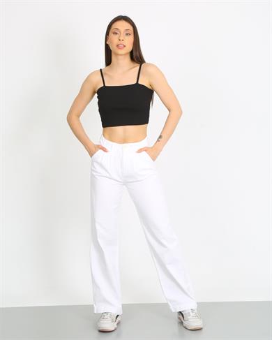 Kadın    Pantolon Bp 9455 WHITE