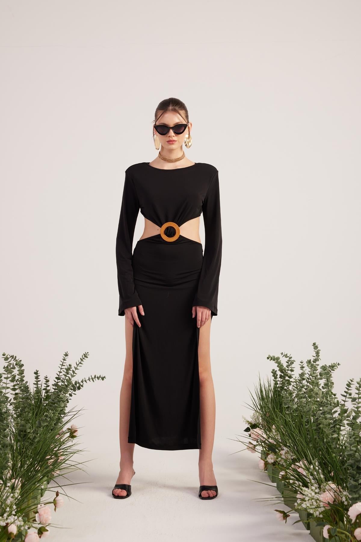 Cameron Elbise Siyah