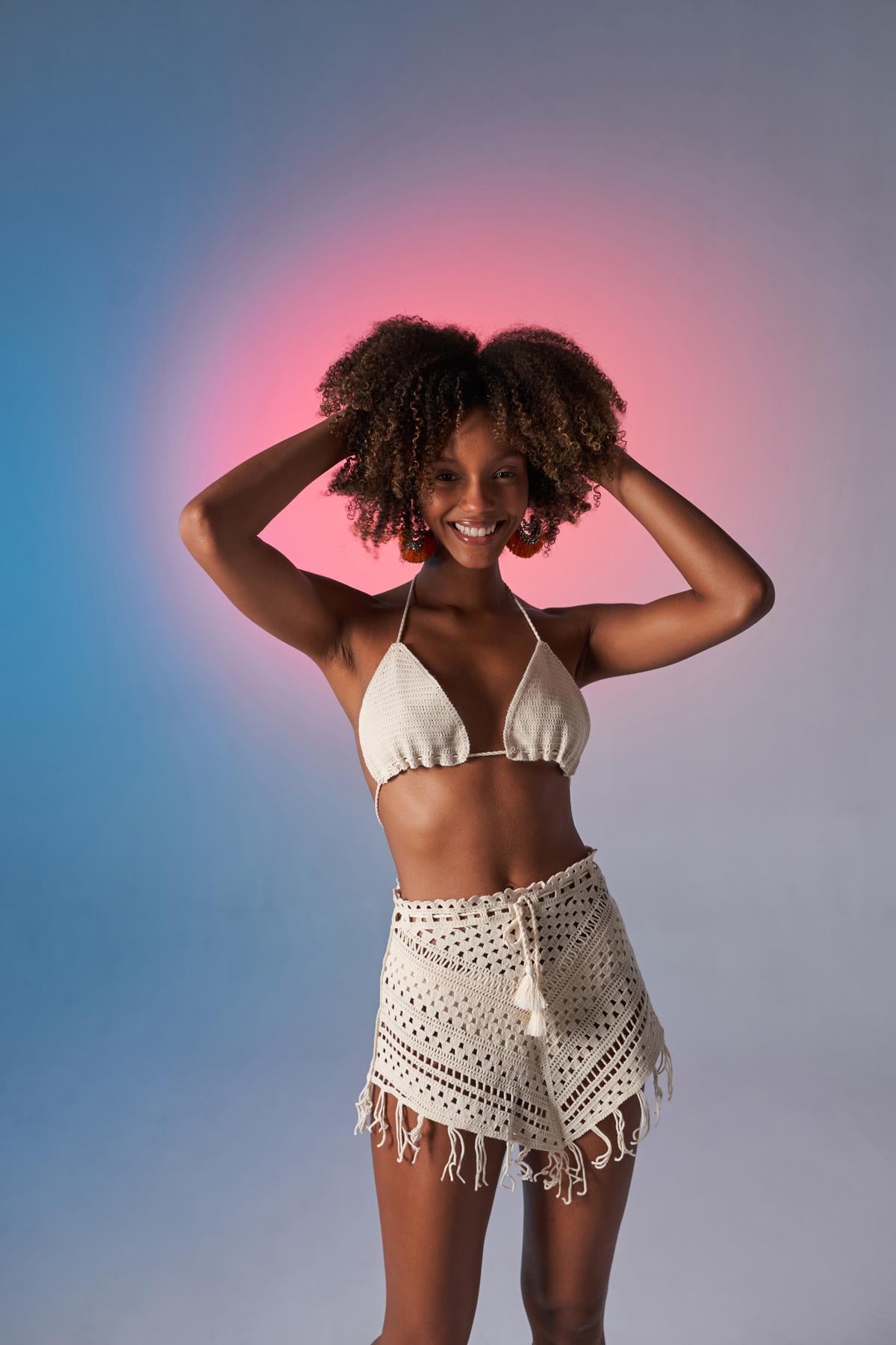 Markano Chacha Strickanzug Beige