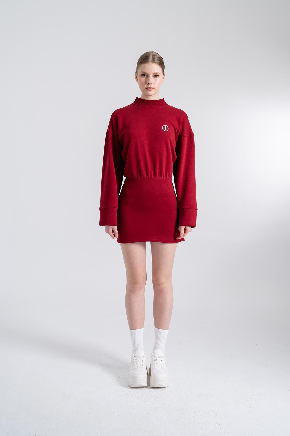 Markano Claire Kleid Bordeaux