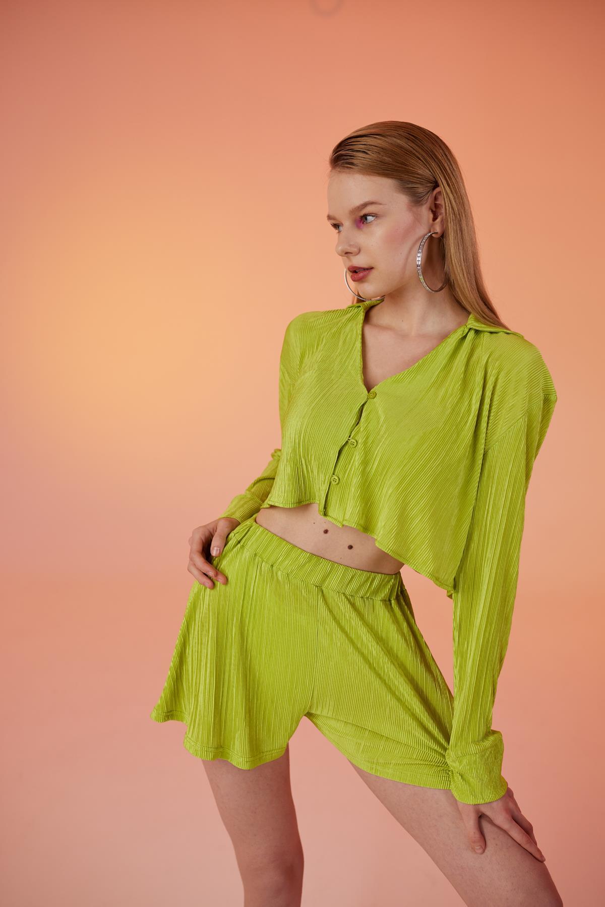 قميص قصير مريح من ماركانو أخضر