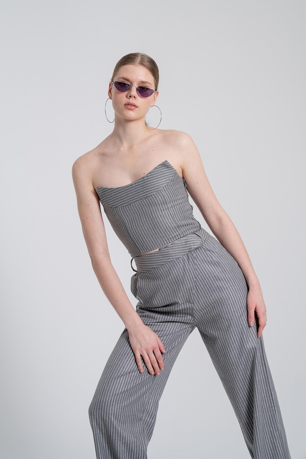 Markano Eden Bustier Grau