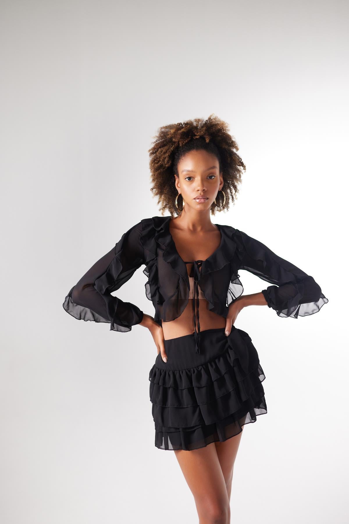 Markano Elsa Bluse Schwarz