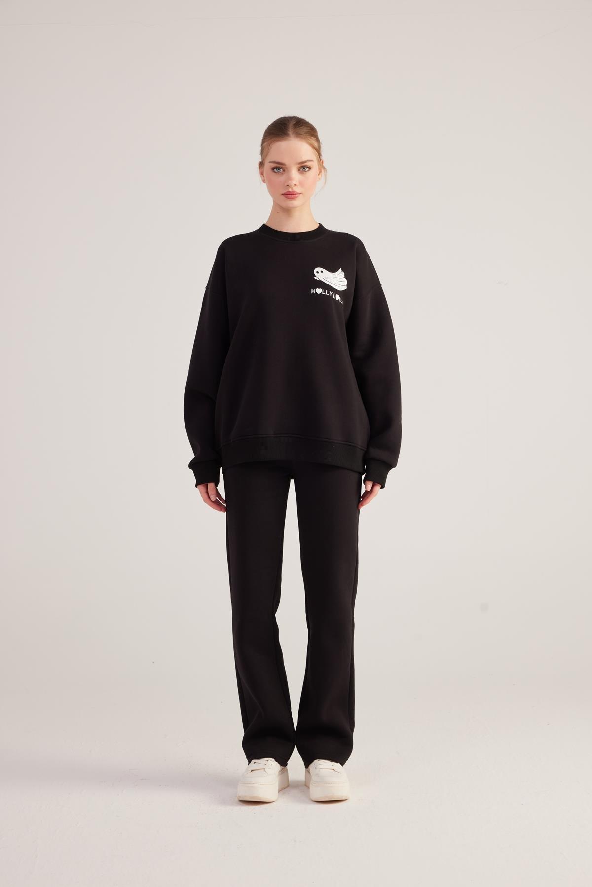 Ghosting Sweatshirt Siyah